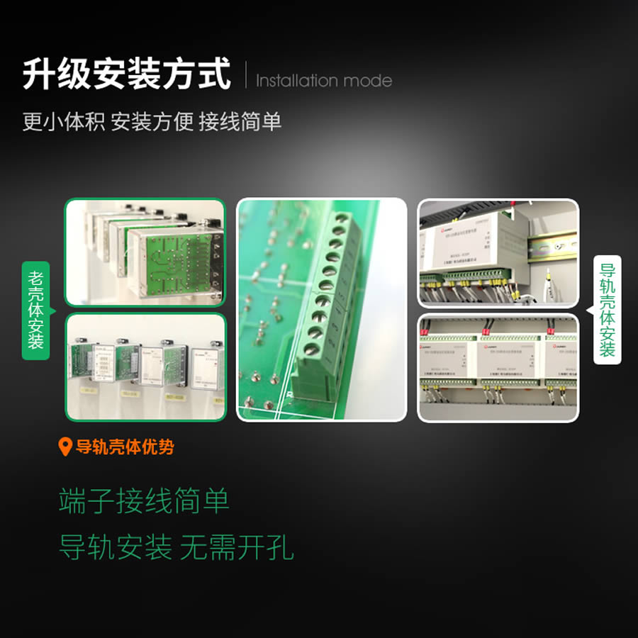 SRS-220VDC-2Z-8A導軌安裝結構