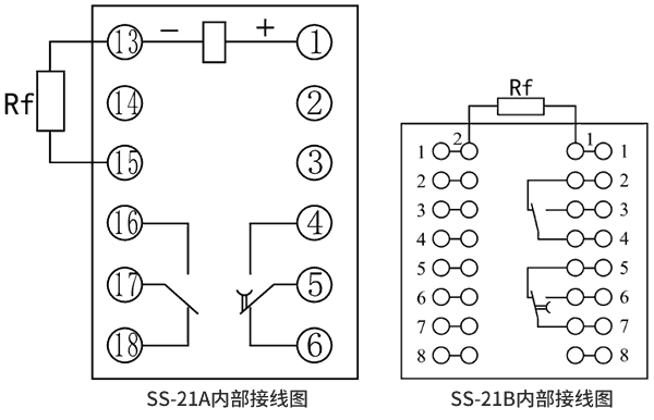 SS-21A內部接線(xiàn)圖