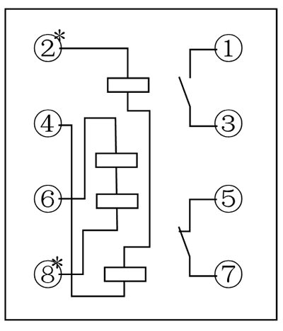 DT-13/120內部接線(xiàn)圖